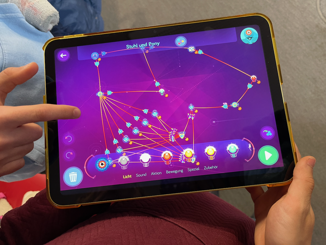 Programmierung eines Dash Roboters auf iPad